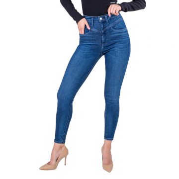  Spodnie jeansowe HIGH RISE SUPER SKIN, 1BJ, NI, 24 