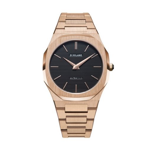 D1 MILANO Mod. ULTRA THIN ROSE GOLD - RE-STYLE EDITION