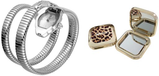 JUST CAVALLI TIME Mod. GLAM CHIC SNAKE Special Pack + Mirror
