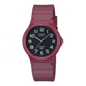 CASIO COLLECTION Mod. MQ-24 UTILITY COLOR BURGUNDY RED ***Special Price***