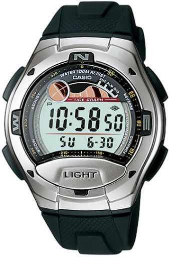 CASIO SPORT COLLECTION Moon Phases, Tide Graph, Yacht Timer, 2 Time Zone, Alarm