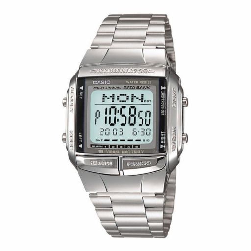 CASIO DATABANK Youth Vintage Silver