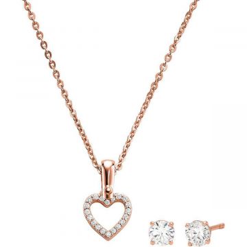 MICHAEL KORS JEWELS Mod. PADLOCK LARIAT Special Pack (Necklace + earrings)